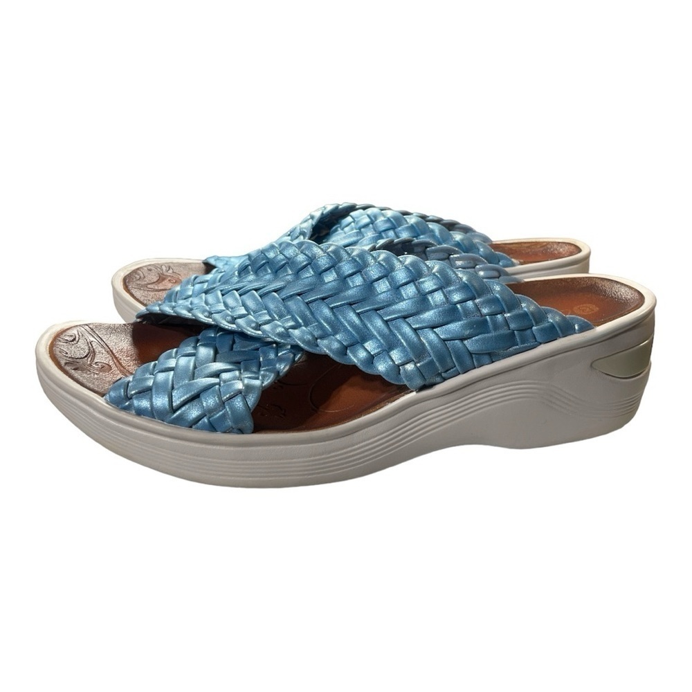 Bzees Dainty Womens Wedge Sandals Size 9.5 M. - Picture 2 of 11